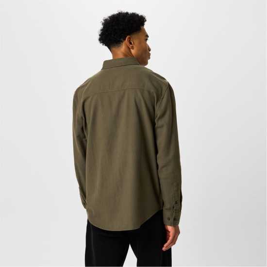 Мъжки ризи Мъжка Риза Jack Wills Plain Flannel Shirt Mens Листоходен/Трекинг Мъжка Риза Jack Wills Plain Flannel Shirt Mens Листоходен/Трекинг Мъжки ризи