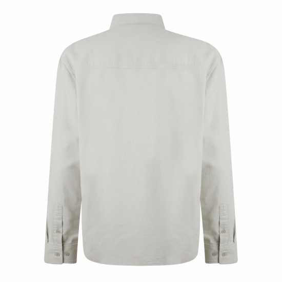 Мъжка Риза Jack Wills Plain Flannel Shirt Mens Върба Мъжки ризи