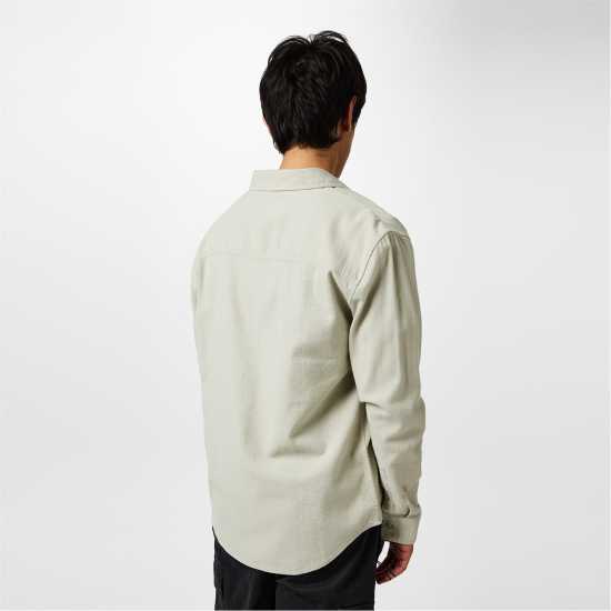 Мъжка Риза Jack Wills Plain Flannel Shirt Mens Върба Мъжки ризи