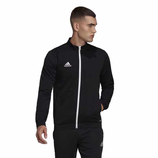 Adidas Мъжко Спортно Горнище Ent22 Track Jacket Mens Black Adidas Мъжко Спортно Горнище Ent22 Track Jacket Mens Black
