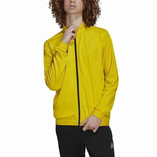 Adidas Мъжко Спортно Горнище Ent22 Track Jacket Mens Yellow Футболни екипи за бягане