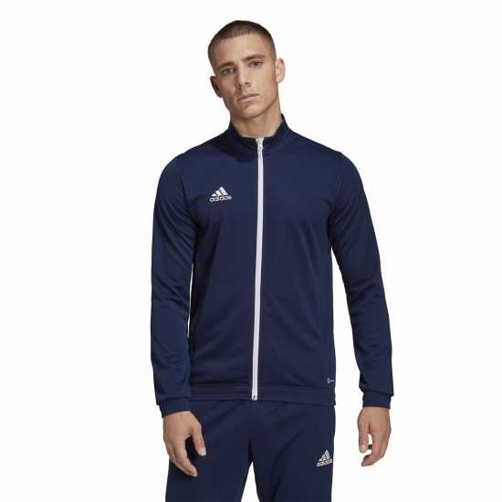 Adidas Мъжко Спортно Горнище Ent22 Track Jacket Mens Navy Adidas Мъжко Спортно Горнище Ent22 Track Jacket Mens Navy