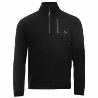 Calvin Klein Golf Fleece Black Мъжки пуловери и жилетки