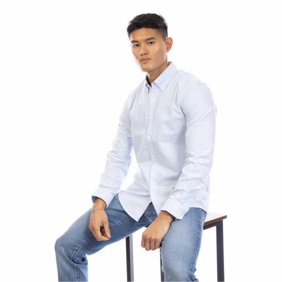 Peter Werth W Chtu Shirt Sn99 Blue/White Peter Werth W Chtu Shirt Sn99 Blue/White