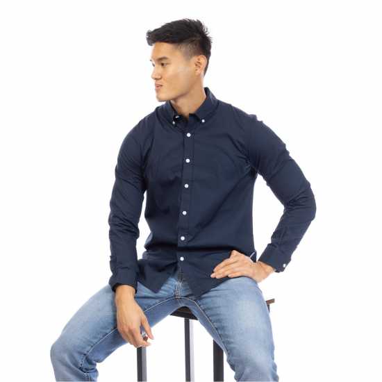 Peter Werth W Peak Ls Sht Sn99 Navy Peter Werth W Peak Ls Sht Sn99 Navy