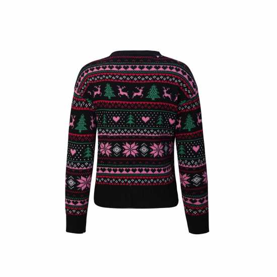 Star Плетена Жилетка Xmas Cardigan Jn34  Коледни пуловери