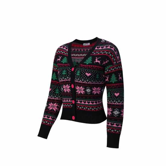 Star Плетена Жилетка Xmas Cardigan Jn34  Коледни пуловери