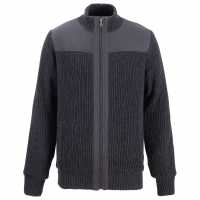Soulcal Kntfnl Jcket Sn24 Charcoal Мъжки пуловери и жилетки