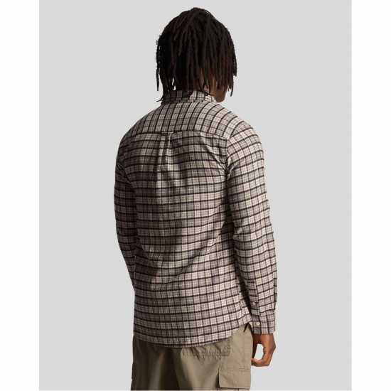 Lyle And Scott Men's Check Long-Sleeve Patterned Shirt Lyle And Scott Men's Check Long-Sleeve Patterned Shirt