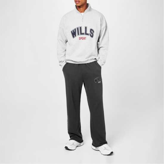 Jack Wills Graphic Quarter Zip  Мъжки полар