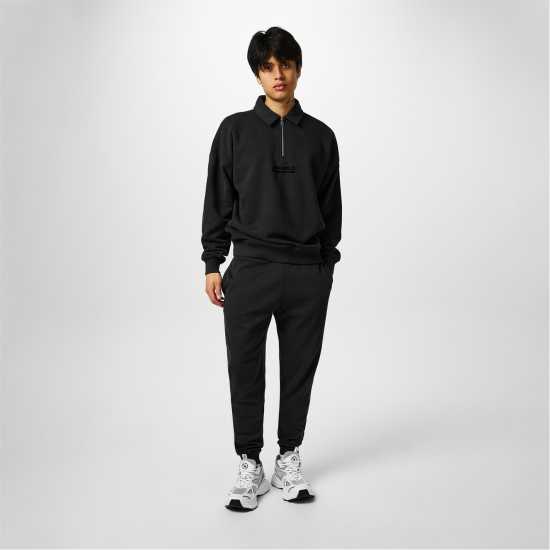 Мъжки полар Jack Wills Slouch Quarter Zip Top Jack Wills Slouch Quarter Zip Top Мъжки полар