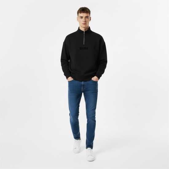 Jack Wills Slouch Quarter Zip Top  Мъжки полар