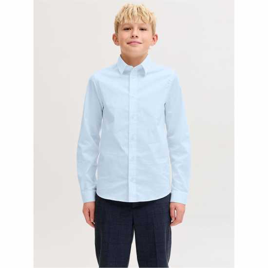 Jack And Jones Axel Stretch Shirt Junior Jack Cashmere Blue Jack And Jones Axel Stretch Shirt Junior Jack Cashmere Blue