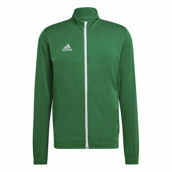 Adidas Мъжко Спортно Горнище Ent22 Tk Jkt Tracksuit Top Mens Green/White Adidas Мъжко Спортно Горнище Ent22 Tk Jkt Tracksuit Top Mens Green/White
