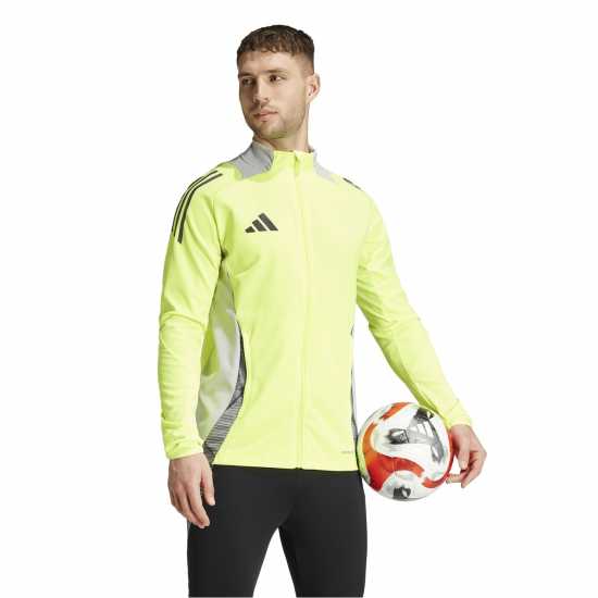 Adidas Men's Tiro24 C Trainer Tracksuit Top Solar Yellow 