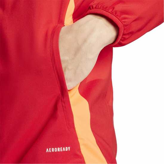 Adidas Мъжко Спортно Горнище Tiro24 C Prejkt Tracksuit Top Mens Power Red Всекидневно футболно облекло