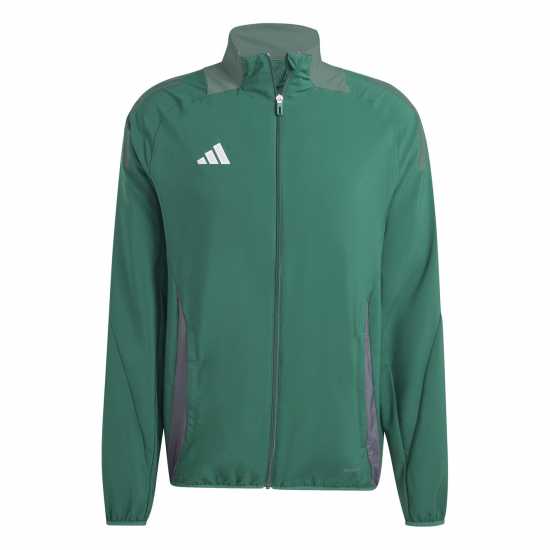 Adidas Мъжко Спортно Горнище Tiro24 C Prejkt Tracksuit Top Mens Dark Green Всекидневно футболно облекло