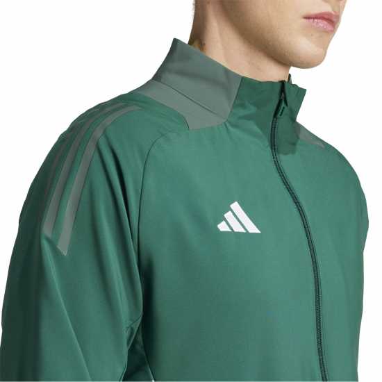 Adidas Мъжко Спортно Горнище Tiro24 C Prejkt Tracksuit Top Mens Dark Green Всекидневно футболно облекло