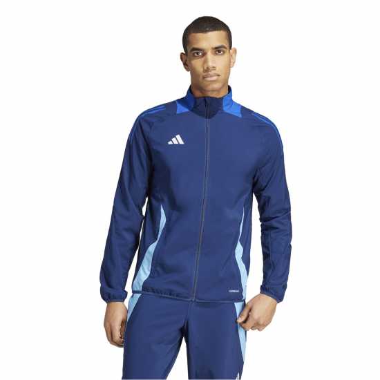 Всекидневно футболно облекло Adidas Мъжко Спортно Горнище Tiro24 C Prejkt Tracksuit Top Mens Navy Blue Adidas Мъжко Спортно Горнище Tiro24 C Prejkt Tracksuit Top Mens Navy Blue Всекидневно футболно облекло