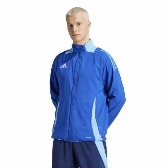 Adidas Мъжко Спортно Горнище Tiro24 C Prejkt Tracksuit Top Mens Royal Blue Всекидневно футболно облекло