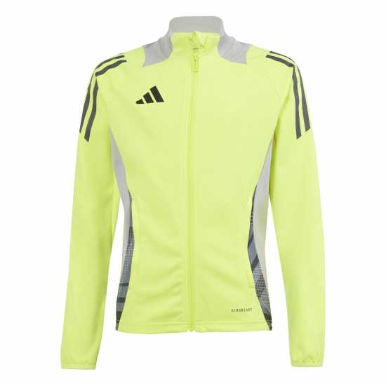 Adidas Tiro24 C Trjkty Tracksuit Top Unisex Kids Solar Yellow Всекидневно футболно облекло