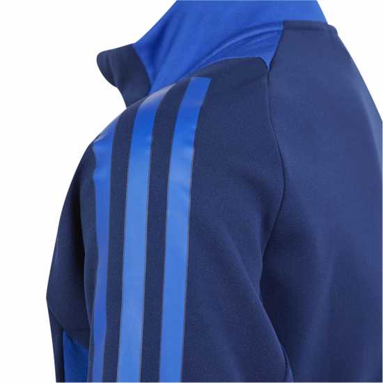 Всекидневно футболно облекло Adidas Unisex Kids' Tiro24 Tracksuit Top Navy Blue Adidas Unisex Kids' Tiro24 Tracksuit Top Navy Blue Всекидневно футболно облекло