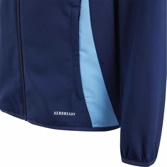 Adidas Tiro24 Cprejkty Tracksuit Top Unisex Kids Navy Blue Всекидневно футболно облекло