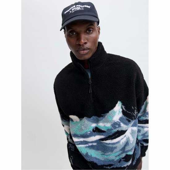 Мъжко Горнище Полу-Цип Bear Mountain Teddy Half Zip Top Mens Мъжко Горнище Полу-Цип Bear Mountain Teddy Half Zip Top Mens