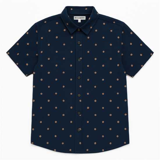 Roamers And Seekers Marin Shirt Sn99 Navy/Sienna 