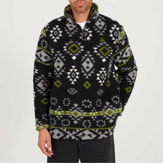 Brave Soul Quarter Zip Sweat Sn62 Brave Soul Quarter Zip Sweat Sn62