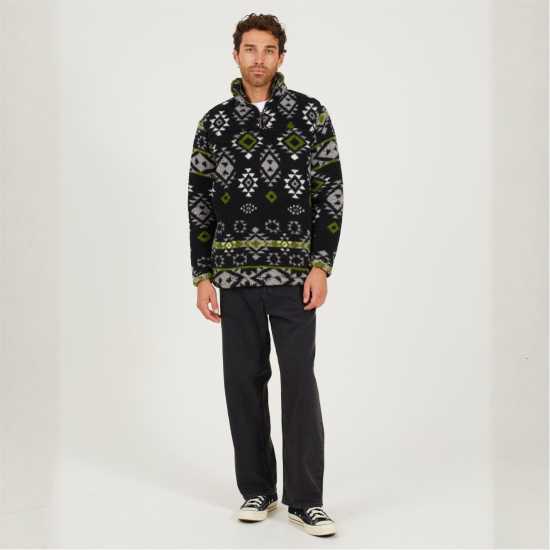 Brave Soul Quarter Zip Sweat Sn62 Brave Soul Quarter Zip Sweat Sn62