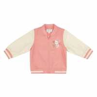 Университетско Яке Baby Girl Varsity Jacket Pink
