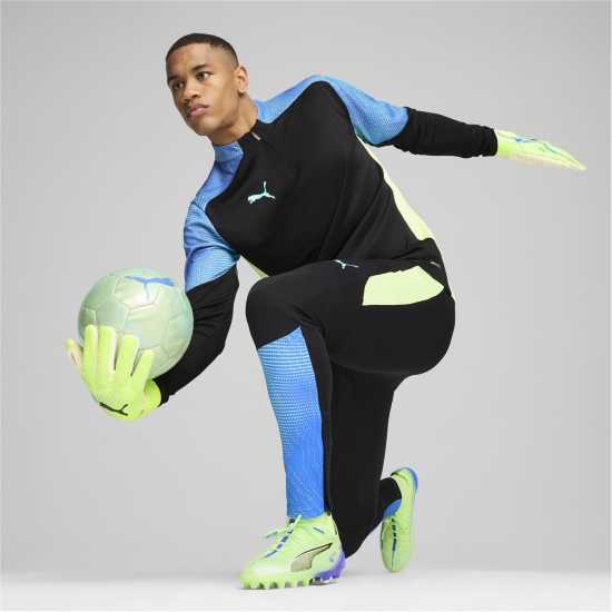 Футболни тренировъчни горнища Puma Final Quarter Zip Drill Top Mens Черно/Лайм Puma Final Quarter Zip Drill Top Mens Черно/Лайм Футболни тренировъчни горнища