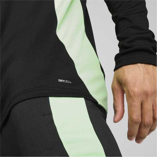 Футболни тренировъчни горнища Puma Final Quarter Zip Drill Top Mens Черно/Лайм Puma Final Quarter Zip Drill Top Mens Черно/Лайм Футболни тренировъчни горнища