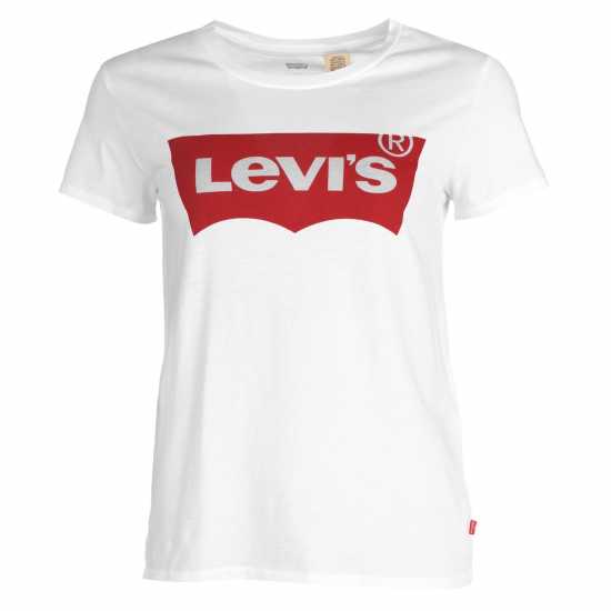 Levis Тениска Logo T Shirt White - 