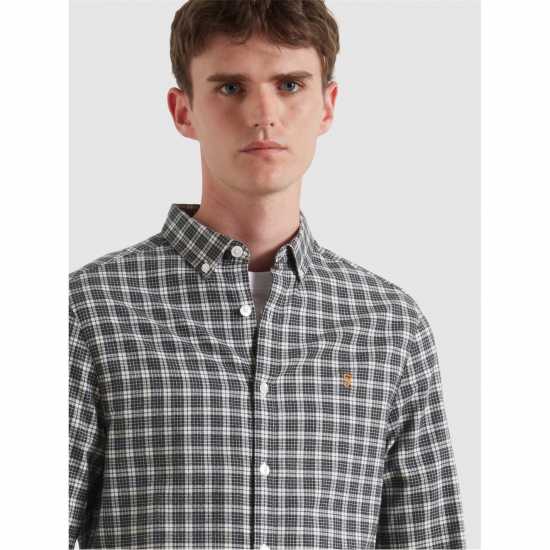 Men's Milners Check Long Sleeve Patterned Shirt Men's Milners Check Long Sleeve Patterned Shirt