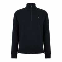 Farah Men's Wilsdon Quarter Zip Fleece True Navy 412 