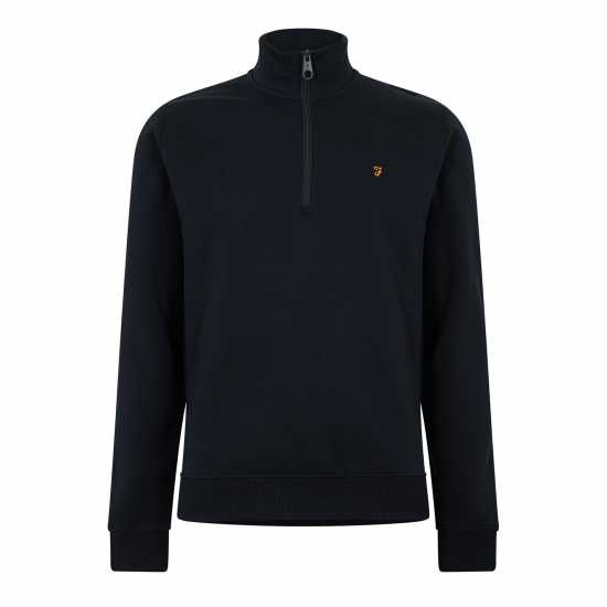 Farah Men's Wilsdon Quarter Zip Fleece True Navy 412 