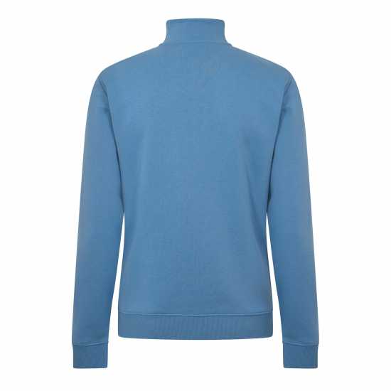 Farah Men's Wilsdon Quarter Zip Fleece Lndrd Blue 450 
