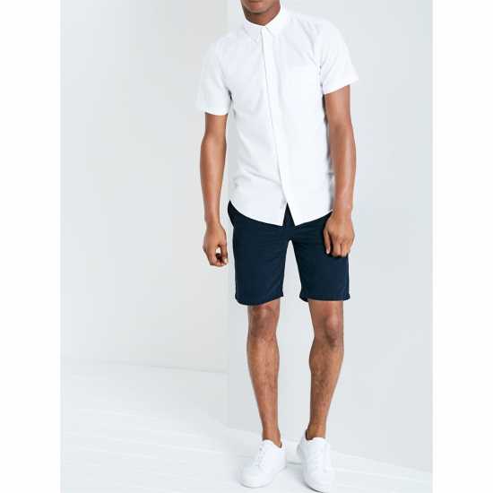 Мъжка Риза Оксфорд Jack Wills Classic Oxford Shirt Mens Бяло Мъжки ризи