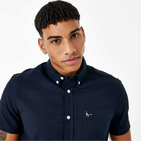 Мъжки ризи Мъжка Риза Оксфорд Jack Wills Classic Oxford Shirt Mens Морска синьо Мъжка Риза Оксфорд Jack Wills Classic Oxford Shirt Mens Морска синьо Мъжки ризи