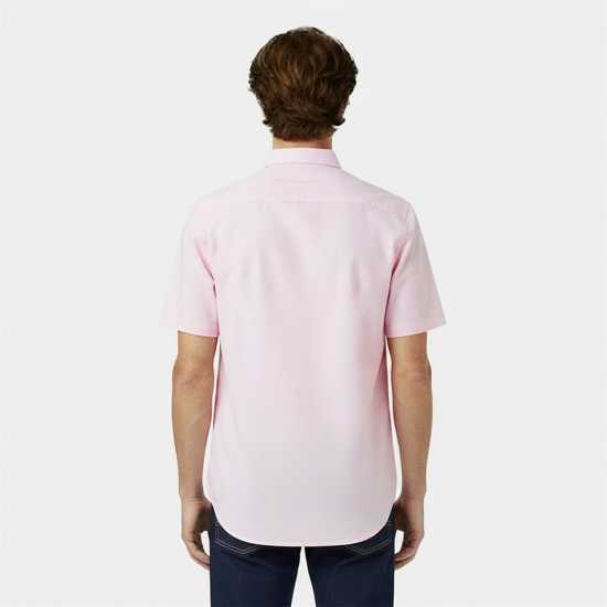 Мъжка Риза Оксфорд Jack Wills Short Sleeve Oxford Shirt Mens Розово 