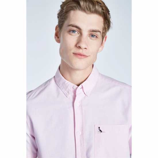 Мъжки ризи Мъжка Риза Оксфорд Jack Wills Classic Oxford Shirt Mens Розово Мъжка Риза Оксфорд Jack Wills Classic Oxford Shirt Mens Розово Мъжки ризи
