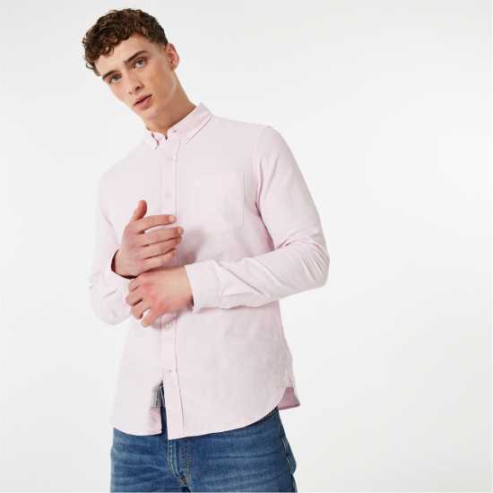 Мъжки ризи Мъжка Риза Оксфорд Jack Wills Wadsworth Oxford Shirt Mens Розово Мъжка Риза Оксфорд Jack Wills Wadsworth Oxford Shirt Mens Розово Мъжки ризи