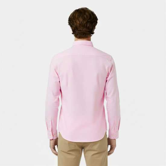 Мъжка Риза Оксфорд Jack Wills Jackwills Wadsworth Oxford Shirt Mens Розово 