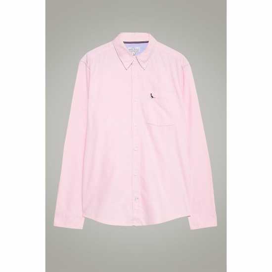 Мъжки ризи Мъжка Риза Оксфорд Jack Wills Wadsworth Oxford Shirt Mens Розово Мъжка Риза Оксфорд Jack Wills Wadsworth Oxford Shirt Mens Розово Мъжки ризи