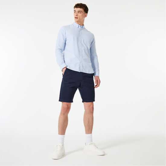 Мъжка Риза Оксфорд Jack Wills Wadsworth Oxford Shirt Mens Небесно синьо Мъжки ризи