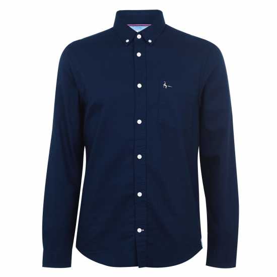 Мъжки ризи Мъжка Риза Оксфорд Jack Wills Wadsworth Oxford Shirt Mens Морска синьо Мъжка Риза Оксфорд Jack Wills Wadsworth Oxford Shirt Mens Морска синьо Мъжки ризи