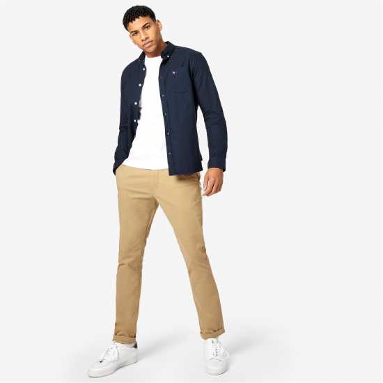 Мъжки ризи Мъжка Риза Оксфорд Jack Wills Wadsworth Oxford Shirt Mens Морска синьо Мъжка Риза Оксфорд Jack Wills Wadsworth Oxford Shirt Mens Морска синьо Мъжки ризи