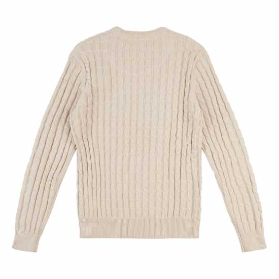 Мъжки пуловери и жилетки Jack Wills Marlow Merino Wool Blend Cable Knitted Jumper Сребърно облаче Jack Wills Marlow Merino Wool Blend Cable Knitted Jumper Сребърно облаче Мъжки пуловери и жилетки